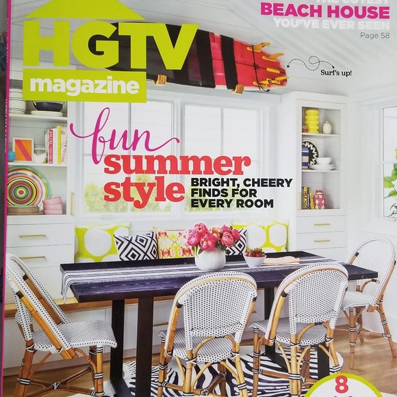 HGTV Other Hgtv Magazine Julyaugust 222 Poshmark